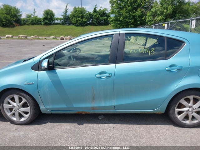 2012 Toyota Prius C Technology მანქანა იყიდება აუქციონზე, vin: JTDKDTB37C1012148, აუქციონის ნომერი: 12650046