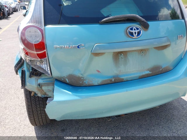 2012 Toyota Prius C Technology მანქანა იყიდება აუქციონზე, vin: JTDKDTB37C1012148, აუქციონის ნომერი: 12650046