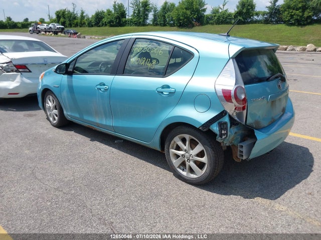 2012 Toyota Prius C Technology მანქანა იყიდება აუქციონზე, vin: JTDKDTB37C1012148, აუქციონის ნომერი: 12650046