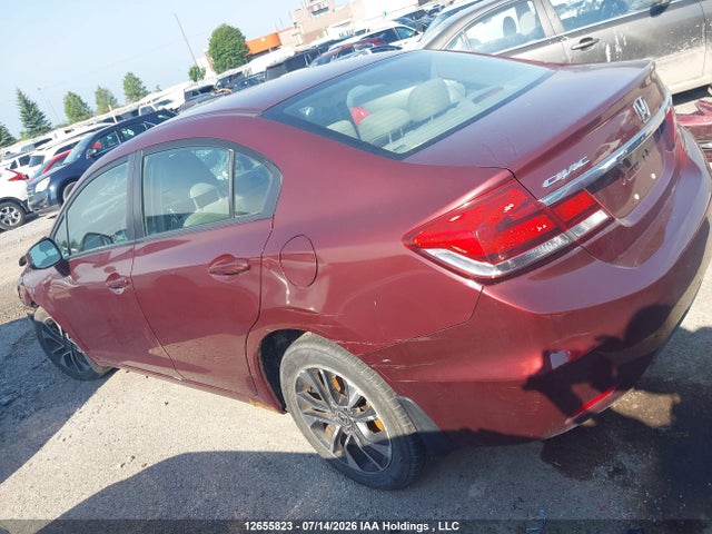 12655823 :رقم المزاد ، 2HGFB2F52DH006677 vin ، 2013 Honda Civic Ex مزاد بيع