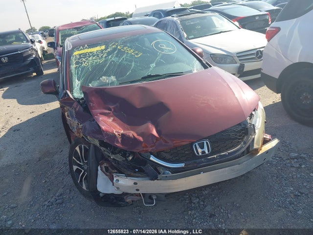 12655823 :رقم المزاد ، 2HGFB2F52DH006677 vin ، 2013 Honda Civic Ex مزاد بيع