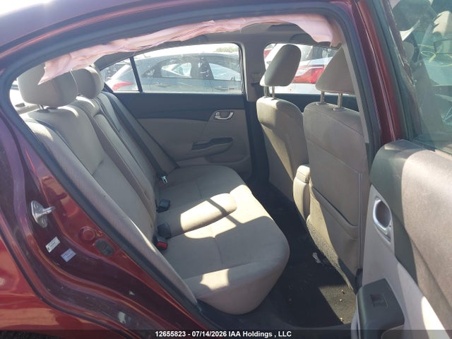 12655823 :رقم المزاد ، 2HGFB2F52DH006677 vin ، 2013 Honda Civic Ex مزاد بيع