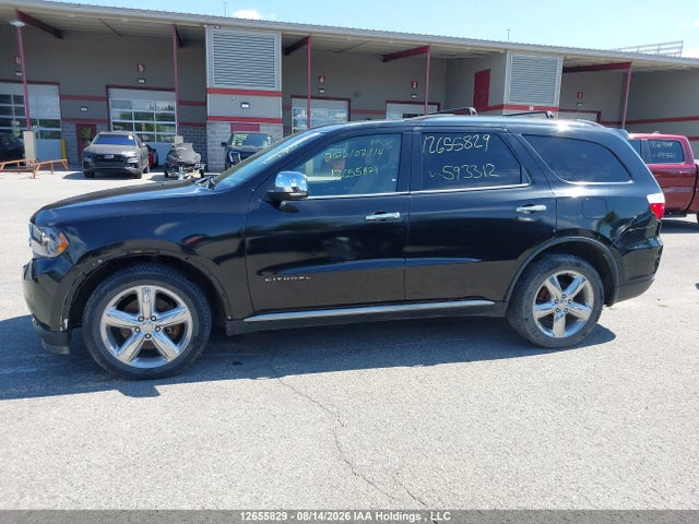 2011 Dodge Durango Citadel მანქანა იყიდება აუქციონზე, vin: 1D4SE5GT6BC593312, აუქციონის ნომერი: 12655829