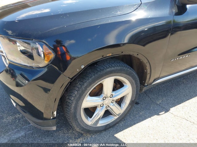 2011 Dodge Durango Citadel მანქანა იყიდება აუქციონზე, vin: 1D4SE5GT6BC593312, აუქციონის ნომერი: 12655829