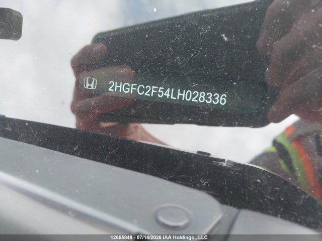 Honda Civic Lx 2020 2HGFC2F54LH028336 Image 19