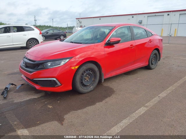 Honda Civic Lx 2020 2HGFC2F54LH028336 Image 2