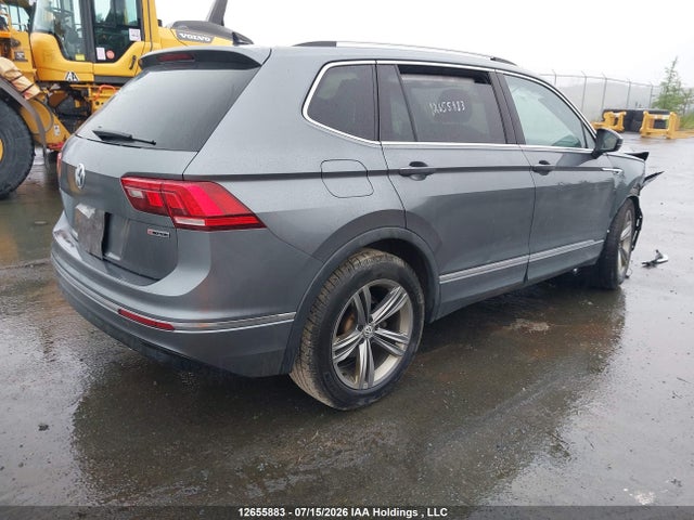 12655883 :رقم المزاد ، 3VV4B7AX1MM072636 vin ، 2021 Volkswagen Tiguan Sel Premium R-line مزاد بيع