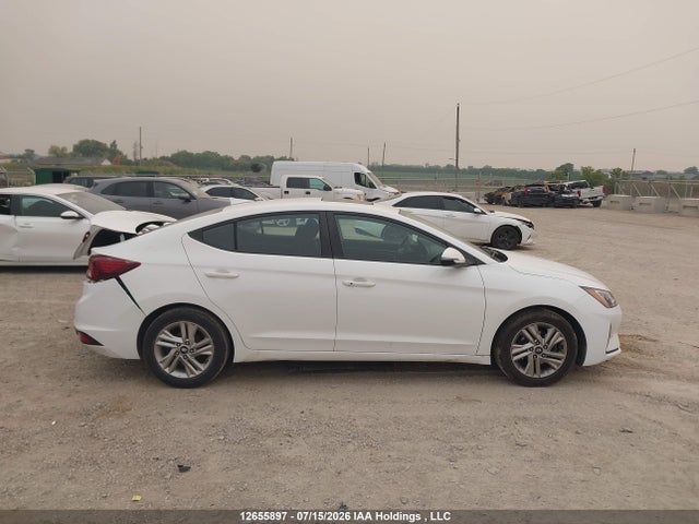 12655897 :رقم المزاد ، KMHD84LF6LU091334 vin ، 2020 Hyundai Elantra Sel/value/limited مزاد بيع
