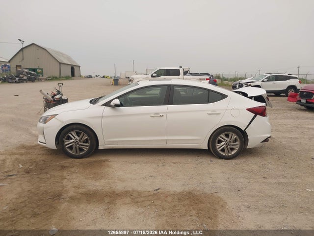12655897 :رقم المزاد ، KMHD84LF6LU091334 vin ، 2020 Hyundai Elantra Sel/value/limited مزاد بيع