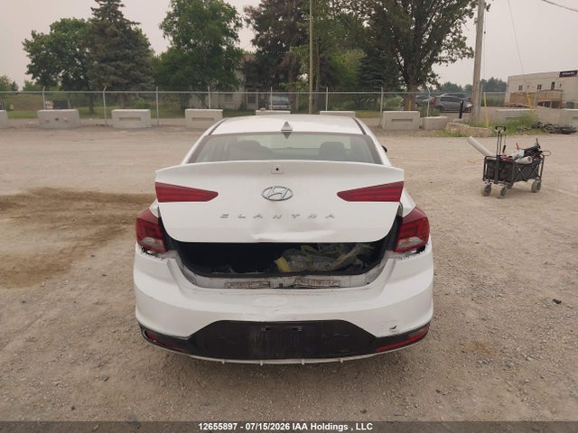 12655897 :رقم المزاد ، KMHD84LF6LU091334 vin ، 2020 Hyundai Elantra Sel/value/limited مزاد بيع