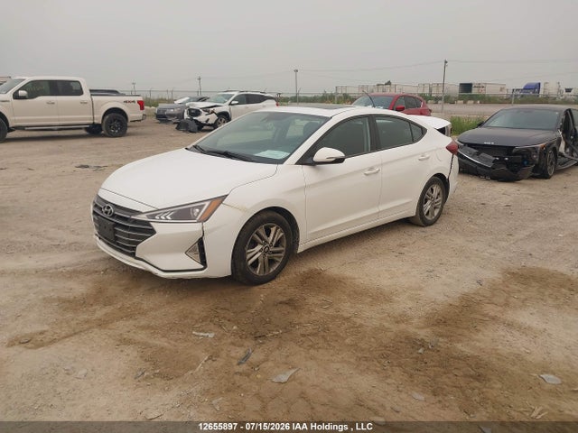 12655897 :رقم المزاد ، KMHD84LF6LU091334 vin ، 2020 Hyundai Elantra Sel/value/limited مزاد بيع