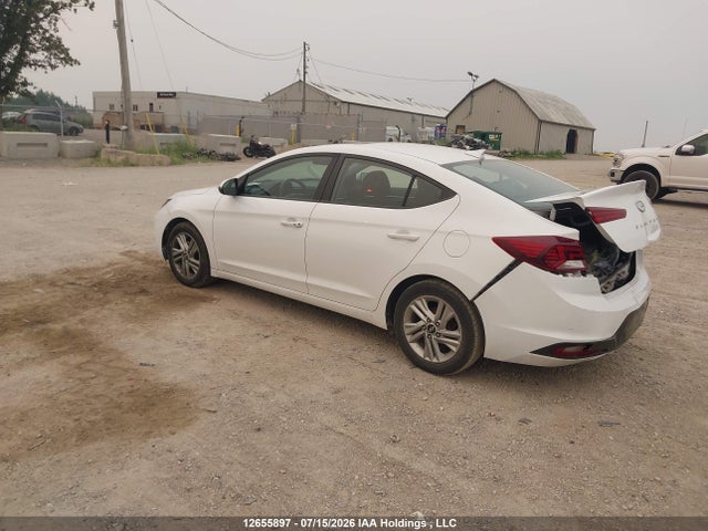 12655897 :رقم المزاد ، KMHD84LF6LU091334 vin ، 2020 Hyundai Elantra Sel/value/limited مزاد بيع