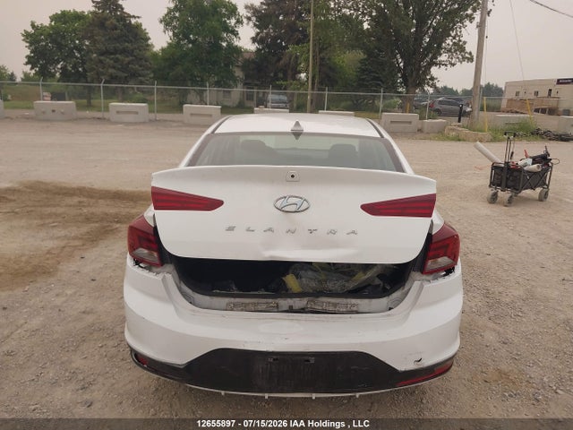 12655897 :رقم المزاد ، KMHD84LF6LU091334 vin ، 2020 Hyundai Elantra Sel/value/limited مزاد بيع
