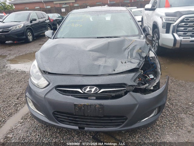 2013 Hyundai Accent Gls/se მანქანა იყიდება აუქციონზე, vin: KMHCU5AE2DU070389, აუქციონის ნომერი: 12655900