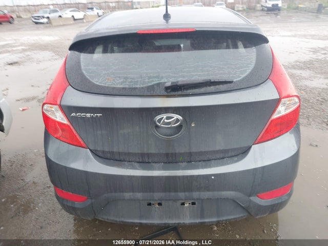2013 Hyundai Accent Gls/se მანქანა იყიდება აუქციონზე, vin: KMHCU5AE2DU070389, აუქციონის ნომერი: 12655900