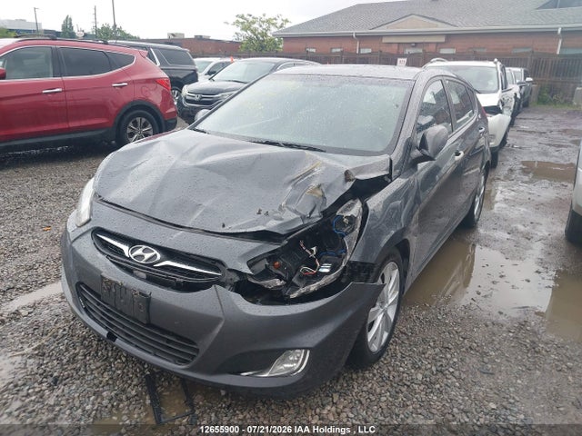2013 Hyundai Accent Gls/se მანქანა იყიდება აუქციონზე, vin: KMHCU5AE2DU070389, აუქციონის ნომერი: 12655900