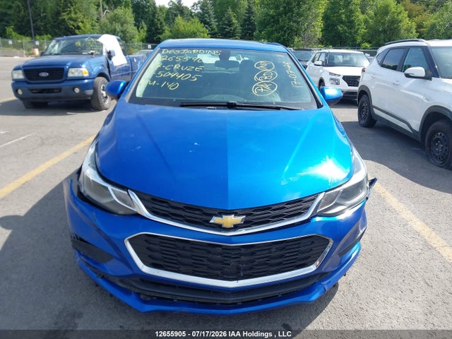 Aukcja sprzedaży 2017 Chevrolet Cruze Lt, vin: 3G1BE5SM7HS504405, numer aukcji: 12655905