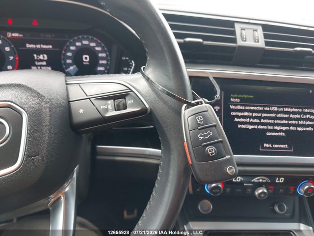12655928 :رقم المزاد ، WA1AECF38L1044037 vin ، 2020 Audi Q3 45 Komfort مزاد بيع