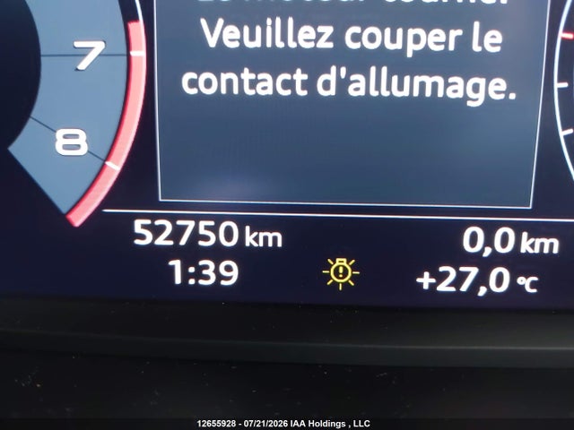 12655928 :رقم المزاد ، WA1AECF38L1044037 vin ، 2020 Audi Q3 45 Komfort مزاد بيع