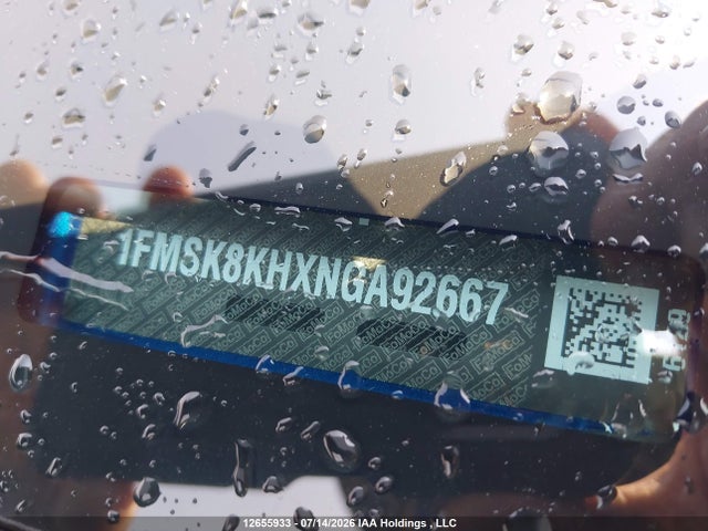 Ford Explorer St-line 2022 1FMSK8KHXNGA92667 Image 19