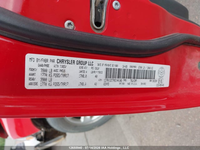 Продаж на аукціоні авто 2010 Dodge Ram 1500, vin: 1D7RV1GT7AS144106, номер лоту: 12655940