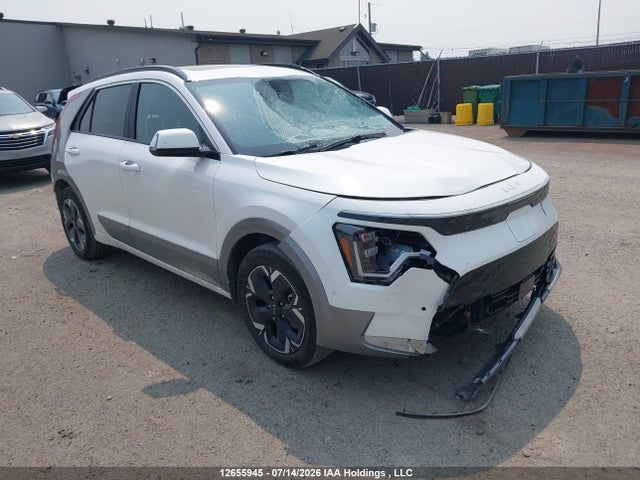 Продаж на аукціоні авто 2023 Kia Niro Ev Limited/limited W/snow White Pearl   Grey Exterior, vin: KNDCT3L19P5076548, номер лоту: 12655945
