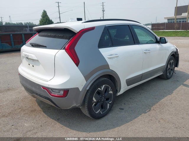 Продажа на аукционе авто 2023 Kia Niro Ev Limited/limited W/snow White Pearl   Grey Exterior, vin: KNDCT3L19P5076548, номер лота: 12655945