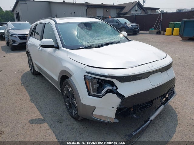 Продажа на аукционе авто 2023 Kia Niro Ev Limited/limited W/snow White Pearl   Grey Exterior, vin: KNDCT3L19P5076548, номер лота: 12655945