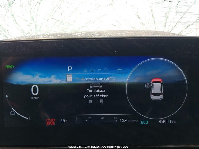 Продажа на аукционе авто 2023 Kia Niro Ev Limited/limited W/snow White Pearl   Grey Exterior, vin: KNDCT3L19P5076548, номер лота: 12655945