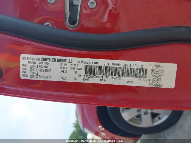 Продаж на аукціоні авто 2014 Dodge Journey Se, vin: 3C4PDCAB3ET198474, номер лоту: 12655951