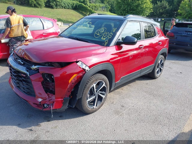 Chevrolet Trailblazer Rs 2021 KL79MUSL8MB003701 Image 2