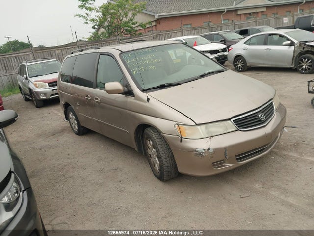 2003 Honda Odyssey Ex-l მანქანა იყიდება აუქციონზე, vin: 2HKRL18963H014029, აუქციონის ნომერი: 12655974