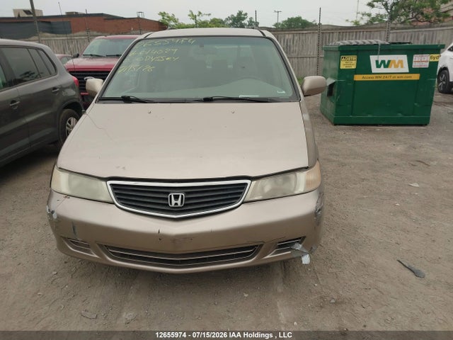 2003 Honda Odyssey Ex-l მანქანა იყიდება აუქციონზე, vin: 2HKRL18963H014029, აუქციონის ნომერი: 12655974