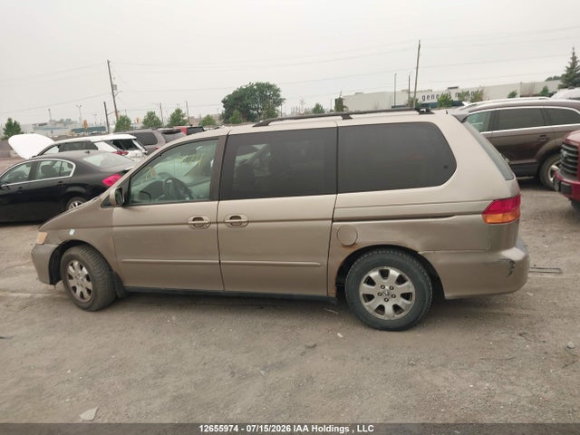2003 Honda Odyssey Ex-l მანქანა იყიდება აუქციონზე, vin: 2HKRL18963H014029, აუქციონის ნომერი: 12655974