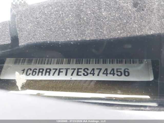 12655988 :رقم المزاد ، 1C6RR7FT7ES474456 vin ، 2014 Ram 1500 St مزاد بيع