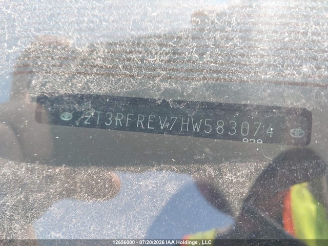 Aukcja sprzedaży 2017 Toyota Rav4, vin: 2T3RFREV7HW583074, numer aukcji: 12656000