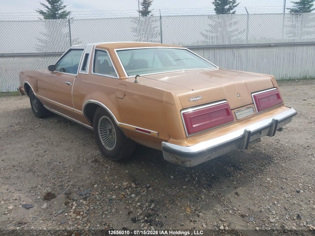 1979 Ford Thunderbird მანქანა იყიდება აუქციონზე, vin: 9J87H158725, აუქციონის ნომერი: 12656010