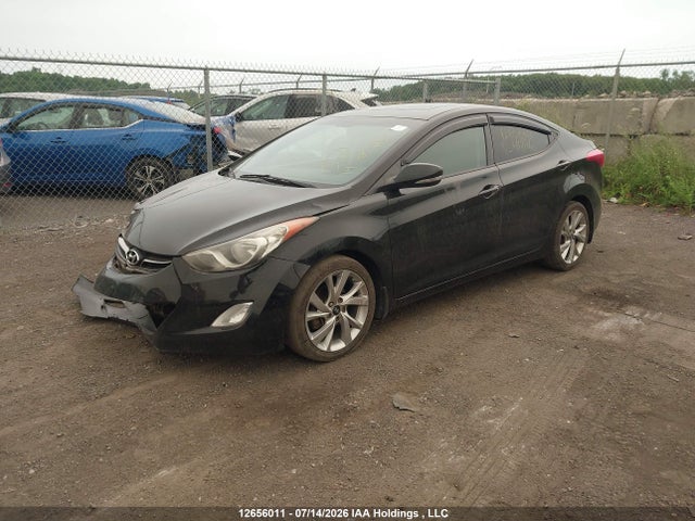 12656011 :رقم المزاد ، 5NPDH4AE2DH418760 vin ، 2013 Hyundai Elantra Gls/limited مزاد بيع