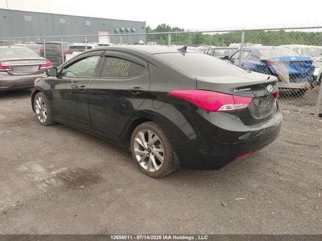 12656011 :رقم المزاد ، 5NPDH4AE2DH418760 vin ، 2013 Hyundai Elantra Gls/limited مزاد بيع