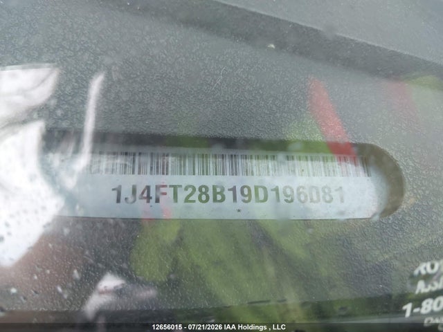 12656015 :رقم المزاد ، 1J4FT28B19D196081 vin ، 2009 Jeep Patriot Sport/north مزاد بيع