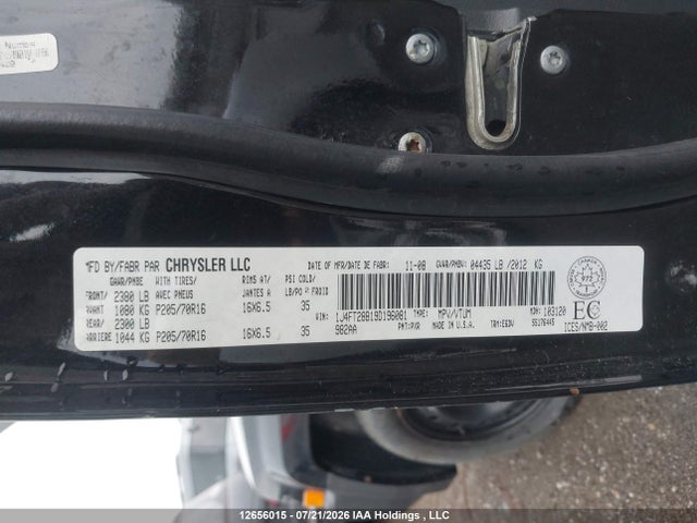 12656015 :رقم المزاد ، 1J4FT28B19D196081 vin ، 2009 Jeep Patriot Sport/north مزاد بيع