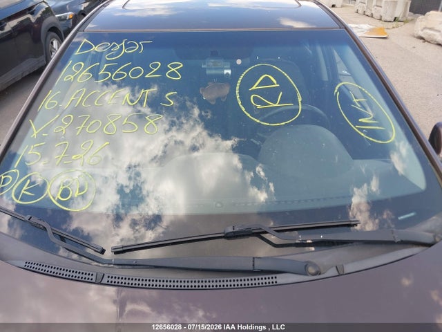 Продаж на аукціоні авто 2016 Hyundai Accent Sport, vin: KMHCU5AE8GU270858, номер лоту: 12656028