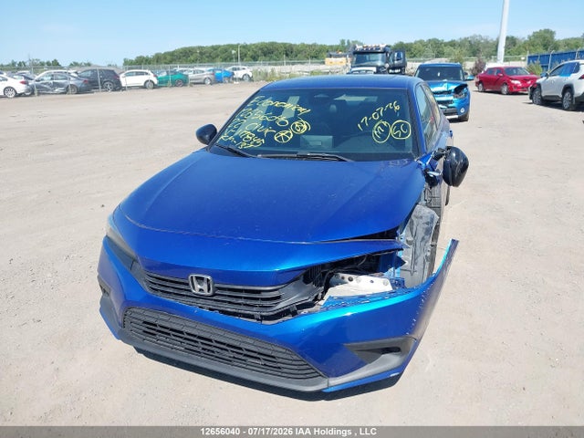 12656040 :رقم المزاد ، 2HGFE2F53NH117845 vin ، 2022 Honda Civic Sport مزاد بيع