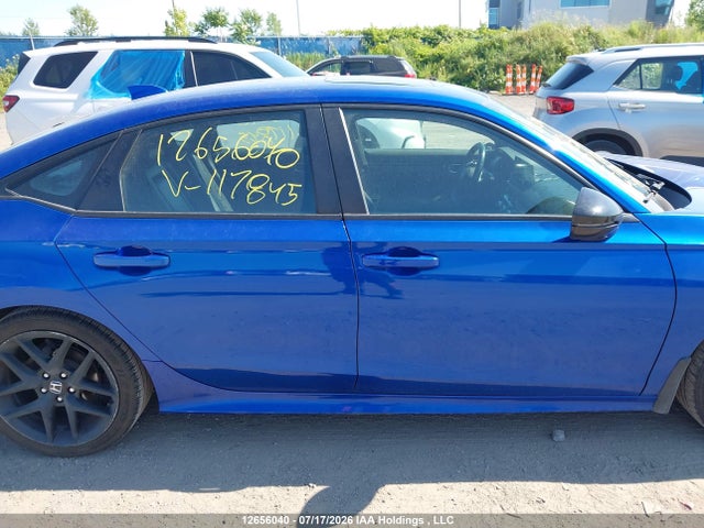 12656040 :رقم المزاد ، 2HGFE2F53NH117845 vin ، 2022 Honda Civic Sport مزاد بيع