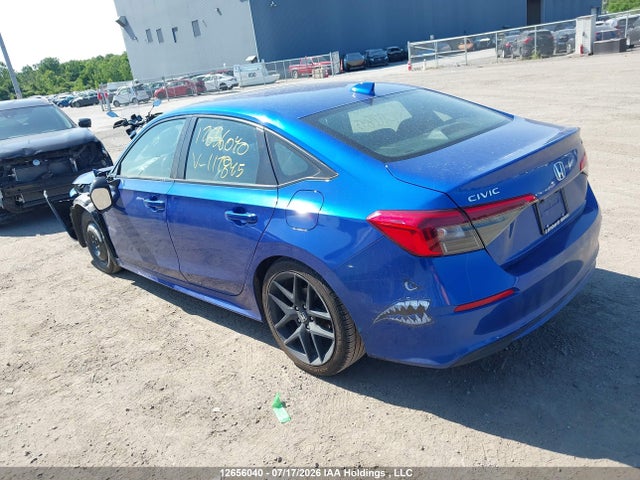 12656040 :رقم المزاد ، 2HGFE2F53NH117845 vin ، 2022 Honda Civic Sport مزاد بيع