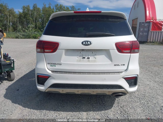 2019 Kia Sorento 3.3l Sx/3.3l Sxl მანქანა იყიდება აუქციონზე, vin: 5XYPKDA56KG530318, აუქციონის ნომერი: 12656060