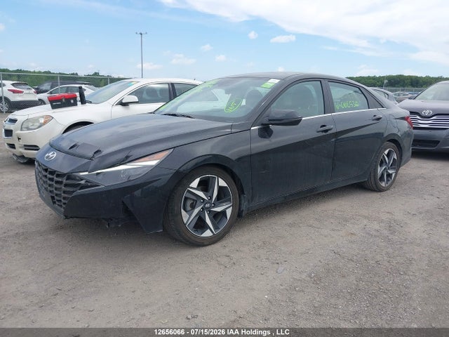 2023 Hyundai Elantra Hybrid Luxury მანქანა იყიდება აუქციონზე, vin: KMHLN4AJ2PU062530, აუქციონის ნომერი: 12656066