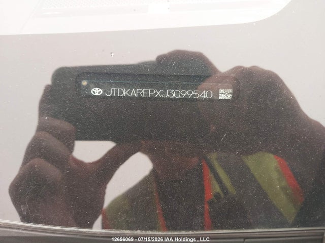 12656069 :رقم المزاد ، JTDKARFPXJ3099540 vin ، 2018 Toyota Prius Prime Upgrade مزاد بيع