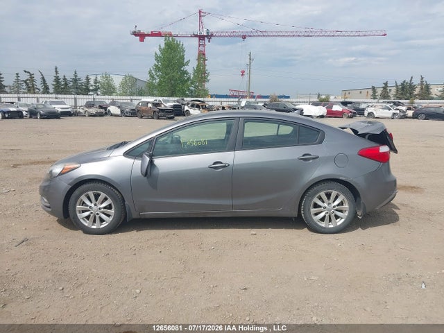 12656081 :رقم المزاد ، KNAFX4A68F5376812 vin ، 2015 Kia Forte 1.8l Lx/1.8l Lx+/lx+ Winter Edition مزاد بيع