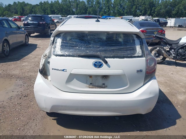 12656087 :رقم المزاد ، JTDKDTB30C1027963 vin ، 2012 Toyota Prius C مزاد بيع